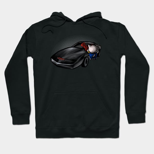 Hello Kitt Hoodie by transformingegg